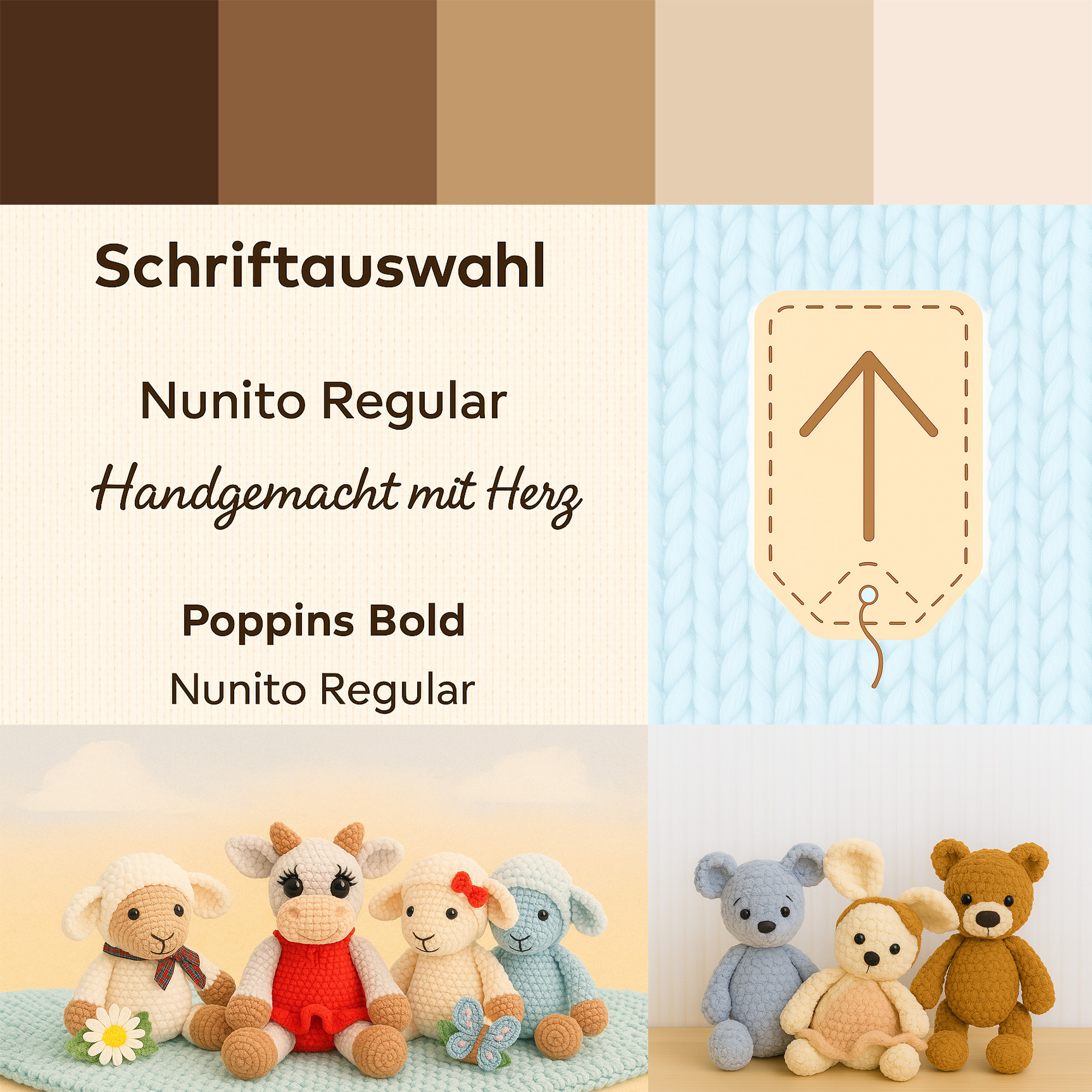 Farbe, Schrift, Inspiration