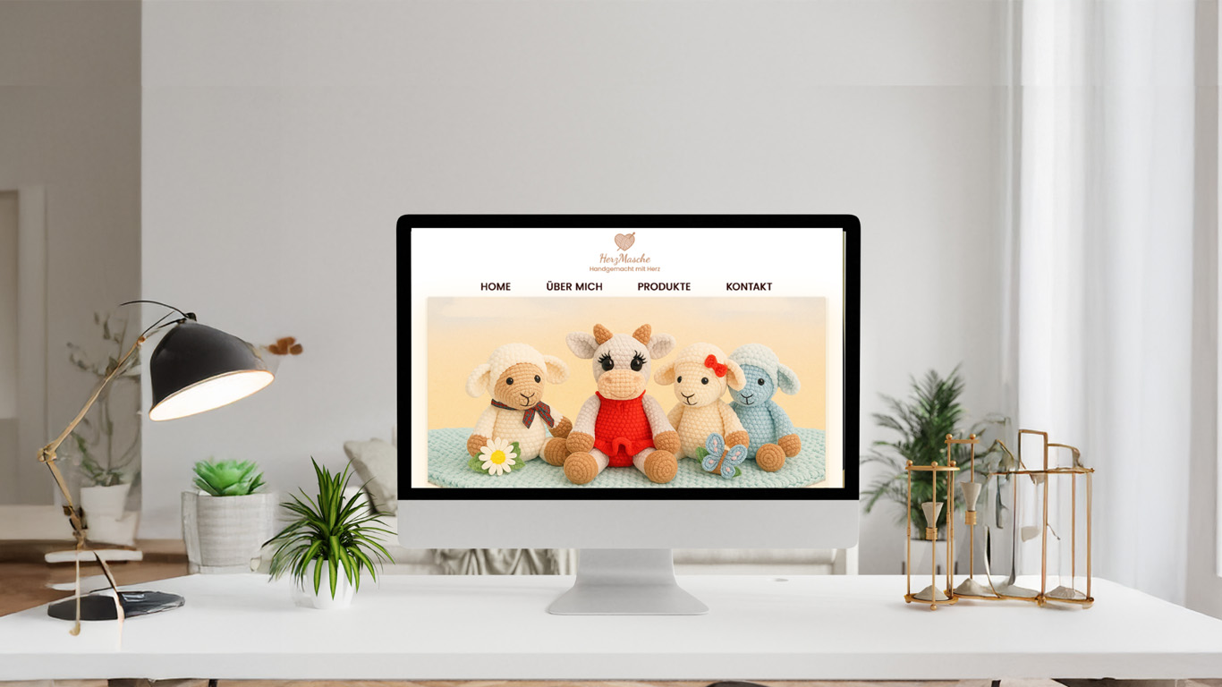 Webseite Design, Screendesign