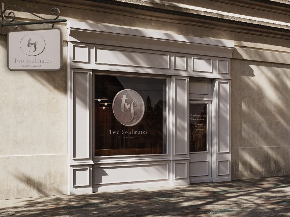 Werbeschild Boutique